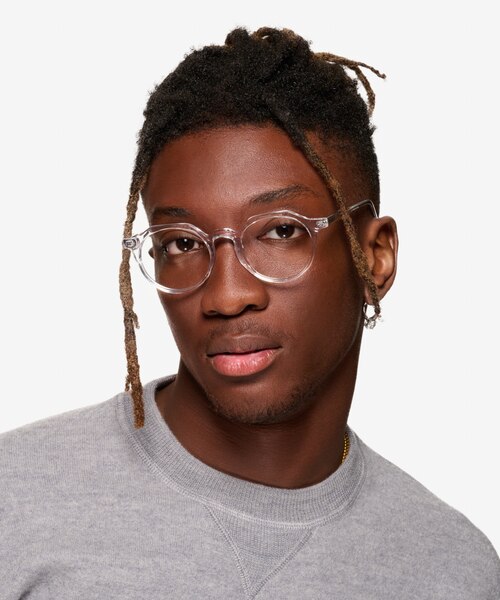 Monarda Crystal Alternative MaterialsEyeglass Frames for Men from EyeBuyDirect