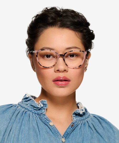 Yarrow Ivory Tortoise AcetateEyeglass Frames for Women from EyeBuyDirect
