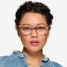 Yarrow Ivory Tortoise AcetateEyeglass Frames for Women from EyeBuyDirect