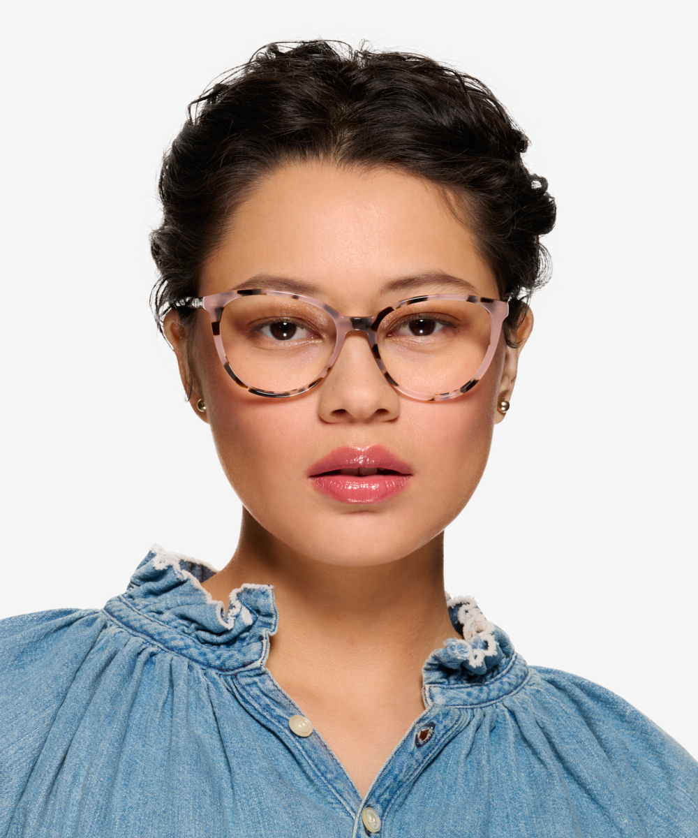 Yarrow Cat Eye Ivory Tortoise Glasses For Women Eyebuydirect 