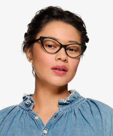 Crystal Green Celosia -  Acetate Eyeglasses