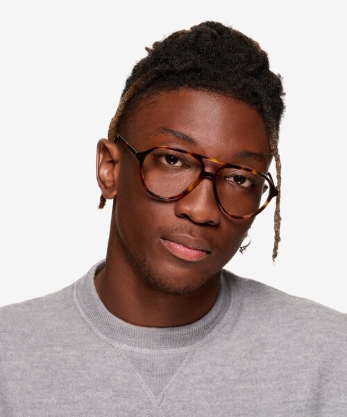 Verbena Tortoise AcetateEyeglass Frames for Men from EyeBuyDirect