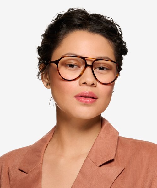 Verbena Tortoise AcetateEyeglass Frames for Women from EyeBuyDirect