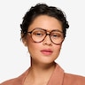 Verbena Tortoise AcetateEyeglass Frames for Women from EyeBuyDirect
