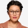 Amaranth Green AcetateEyeglass Frames for Women from EyeBuyDirect