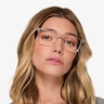 Vim Crystal Gray AcetateEyeglass Frames for Women from EyeBuyDirect