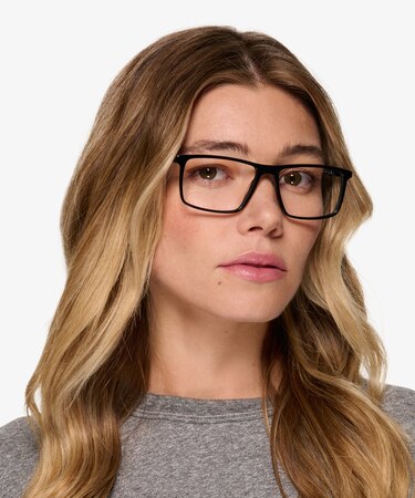 Black Zing -  Acetate Eyeglasses