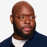 Zip Crystal Orange AcetateEyeglass Frames for Men from EyeBuyDirect