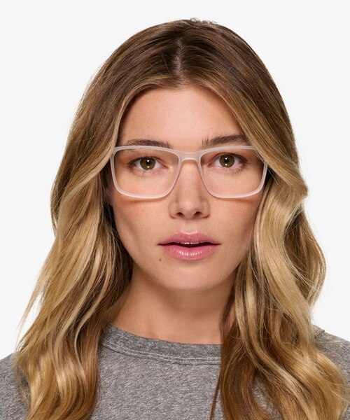 Dart Matt Crystal AcetateEyeglass Frames for Women from EyeBuyDirect