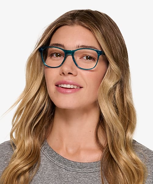 Crystal Blue Green Fortitude - Acétate Lunettes de vue Crystal Blue Green Fortitude - Acétate Lunettes de vue