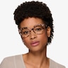 Leilani Pink Tortoise AcetateEyeglass Frames for Women from EyeBuyDirect