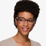 Leilani Clear Purple AcetateEyeglass Frames for Women from EyeBuyDirect