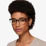 Leilani Gray Nude Gradient AcetateEyeglass Frames for Women from EyeBuyDirect