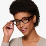 Lexie Shiny Tortoise AcetateEyeglass Frames for Women from EyeBuyDirect