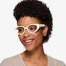 Lexie White AcetateEyeglass Frames for Women from EyeBuyDirect