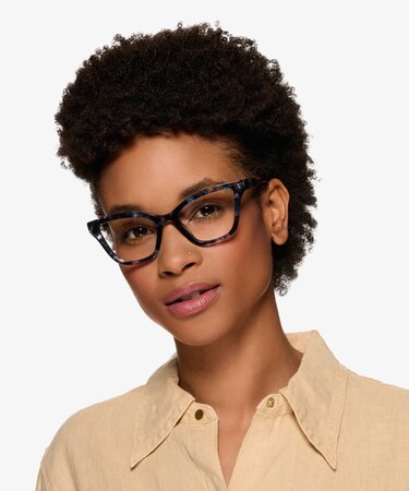 Gray Tortoise Danielle -  Acetate Eyeglasses