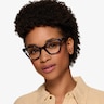Danielle Gray Tortoise AcetateEyeglass Frames for Women from EyeBuyDirect