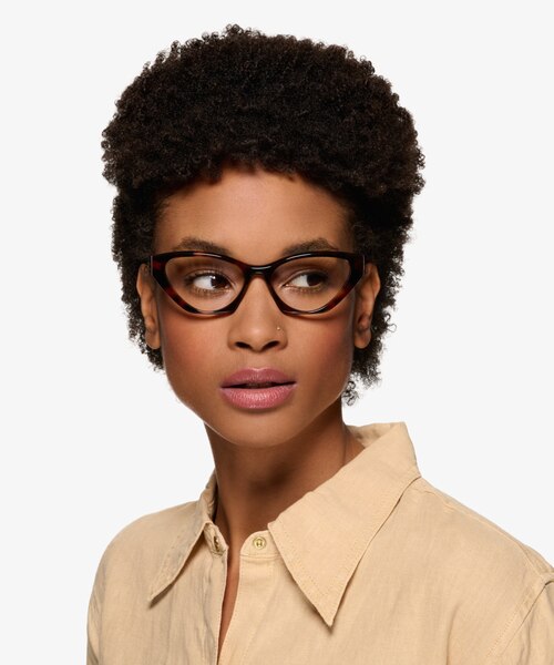 Angelina Tortoise AcetateEyeglass Frames for Women from EyeBuyDirect