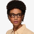Angelina Tortoise AcetateEyeglass Frames for Women from EyeBuyDirect