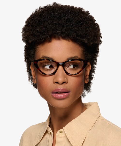Angelina Tortoise AcetateEyeglass Frames for Women from EyeBuyDirect