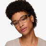 Leilani Ivory Tortoise Clear AcetateEyeglass Frames for Women from EyeBuyDirect