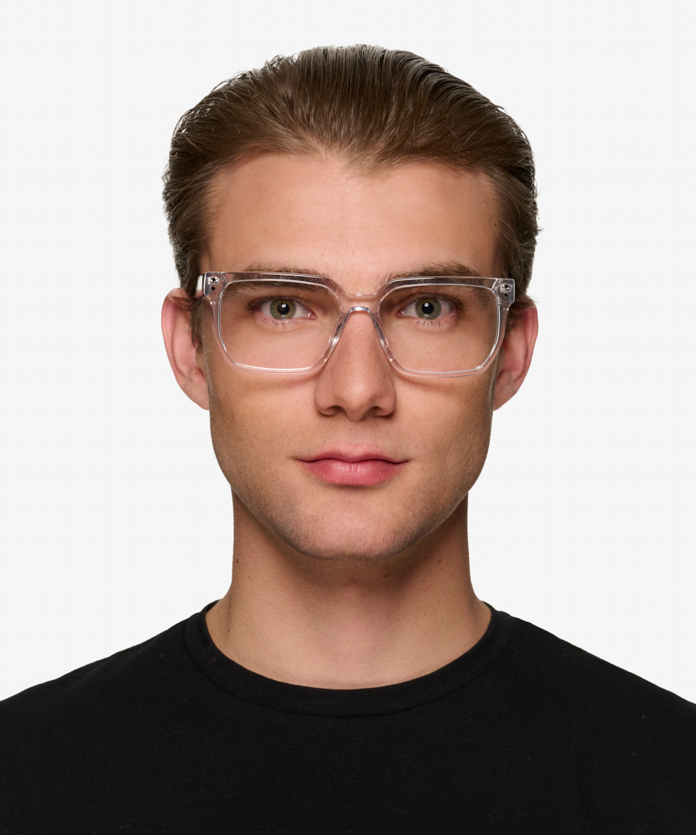 Briggs Square Clear Full Rim Eyeglasses Eyebuydirect