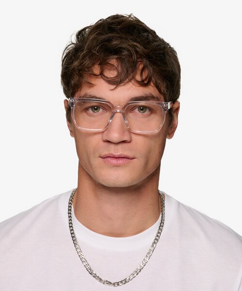 Briggs Clear AcetateEyeglass Frames for Women from EyeBuyDirect