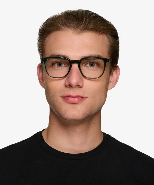 Wesley Green AcetateEyeglass Frames for Men from EyeBuyDirect
