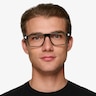 Barnett Crystal Green AcetateEyeglass Frames for Men from EyeBuyDirect