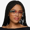 Empowered Rainbow Clear AcetateEyeglass Frames for Women from EyeBuyDirect