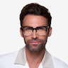 Vineyard Brown Clear AcetateEyeglass Frames for Men from EyeBuyDirect