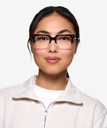 Brown Clear Vineyard -  Acetate Eyeglasses