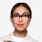 Vineyard Brown Clear Acétate Montures de lunettes de vue pour Femmes d'EyeBuyDirect