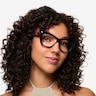 Scribble Black Flower AcetateEyeglass Frames for Women from EyeBuyDirect