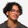 Scribble Crystal Light Brown AcetateEyeglass Frames for Men from EyeBuyDirect