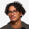 Mural Black AcetateEyeglass Frames for Men from EyeBuyDirect