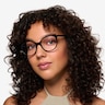 Mural Black AcetateEyeglass Frames for Women from EyeBuyDirect