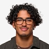 Montage Solid Black Green AcetateEyeglass Frames for Men from EyeBuyDirect