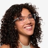 Digi Clear Black AcetateEyeglass Frames for Women from EyeBuyDirect