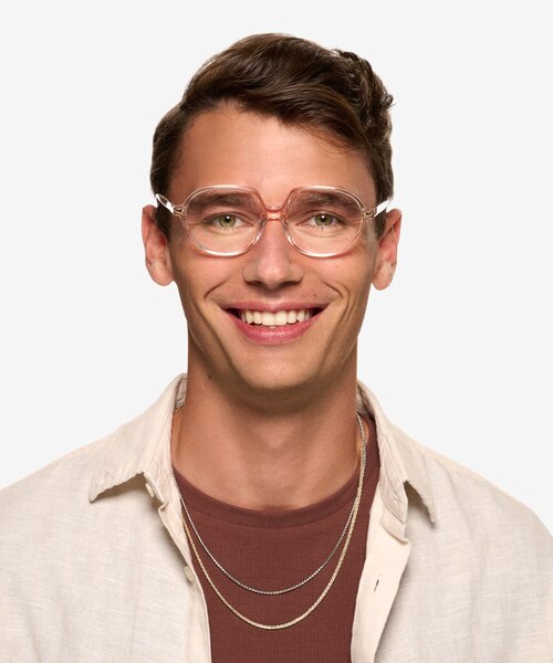 Foster Crystal Champagne AcetateEyeglass Frames for Men from EyeBuyDirect