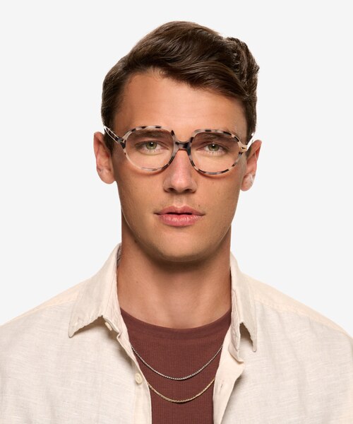 Foster Ivory Tortoise AcetateEyeglass Frames for Men from EyeBuyDirect