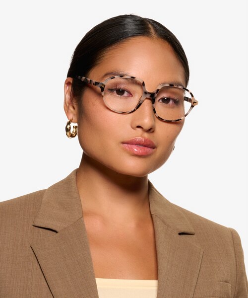 Foster Ivory Tortoise AcetateEyeglass Frames for Women from EyeBuyDirect