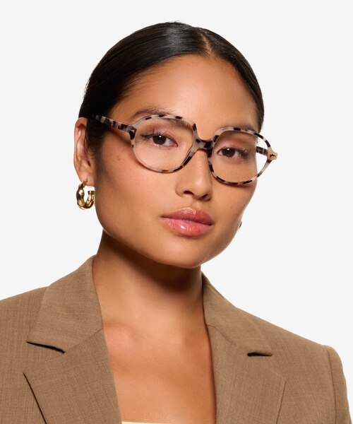 Foster Ivory Tortoise AcetateEyeglass Frames for Women from EyeBuyDirect