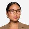 Birdie Crystal Green AcetateEyeglass Frames for Women from EyeBuyDirect