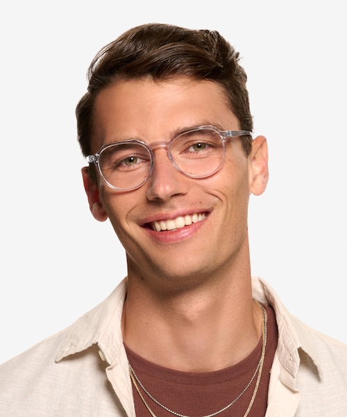 Birdie Clear AcetateEyeglass Frames for Men from EyeBuyDirect