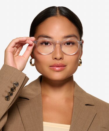 Clear Birdie -  Acetate Eyeglasses