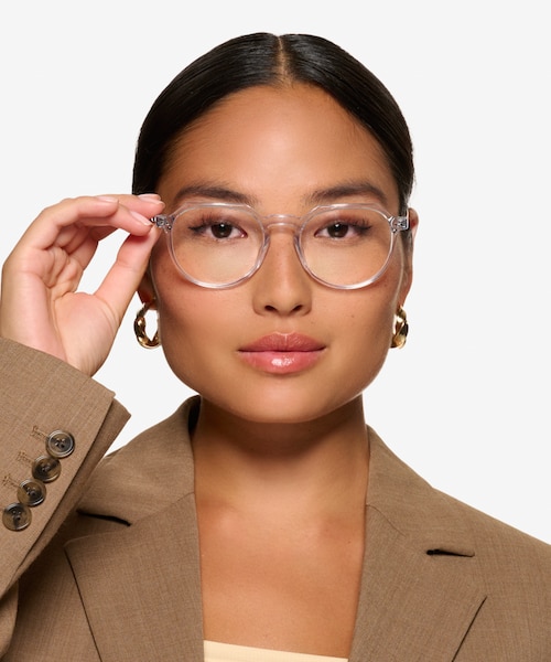 Birdie Clear AcetateEyeglass Frames for Women from EyeBuyDirect