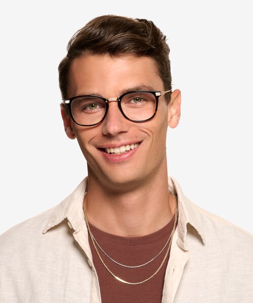 Silas Écailles AcétateMontures de lunettes de vue pour Hommes d'EyeBuyDirect