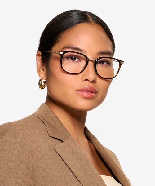 Silas Écailles AcétateMontures de lunettes de vue pour Femmes d'EyeBuyDirect