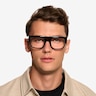 Balsam Shiny Black Eco-friendlyEyeglass Frames for Men from EyeBuyDirect